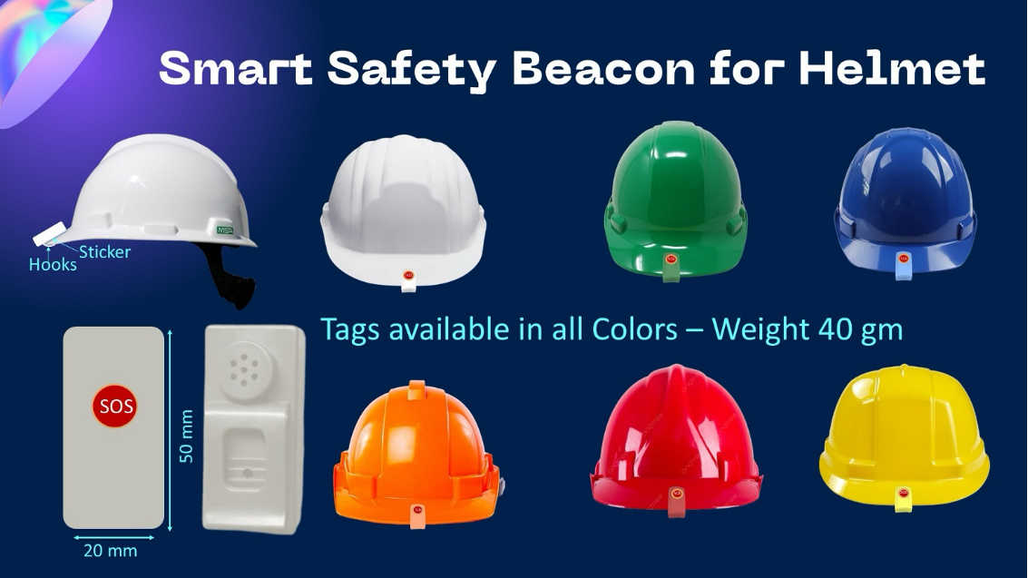 The world’s first beacon H₂S detector integrated with fall alerts, SOS, and digital access features—all in a compact, 40-gram device.