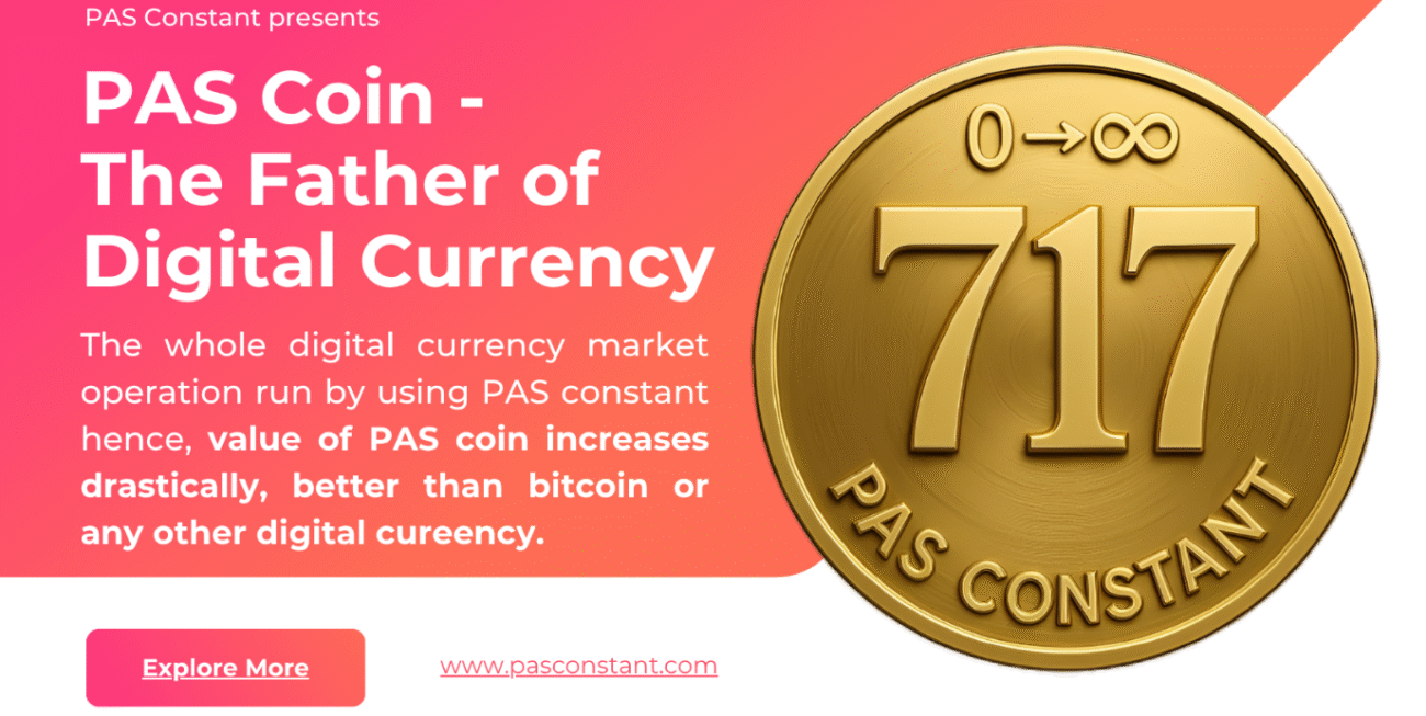 PAS Constant: Reinventing Digital Trust, Currency, and Blockchain Ethics
