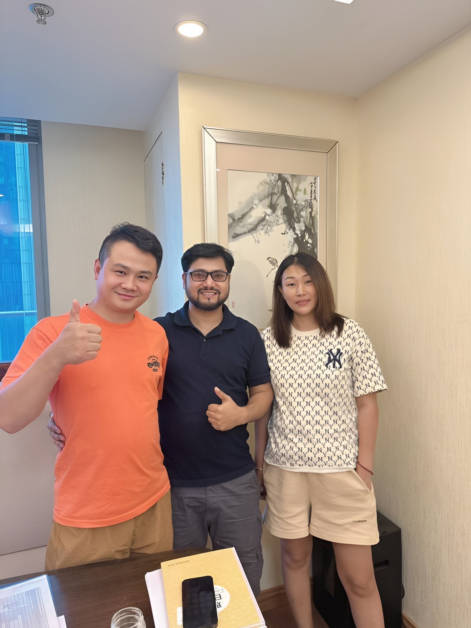 Engineering Committee from Faktoi Visits Uniq Loop Facility